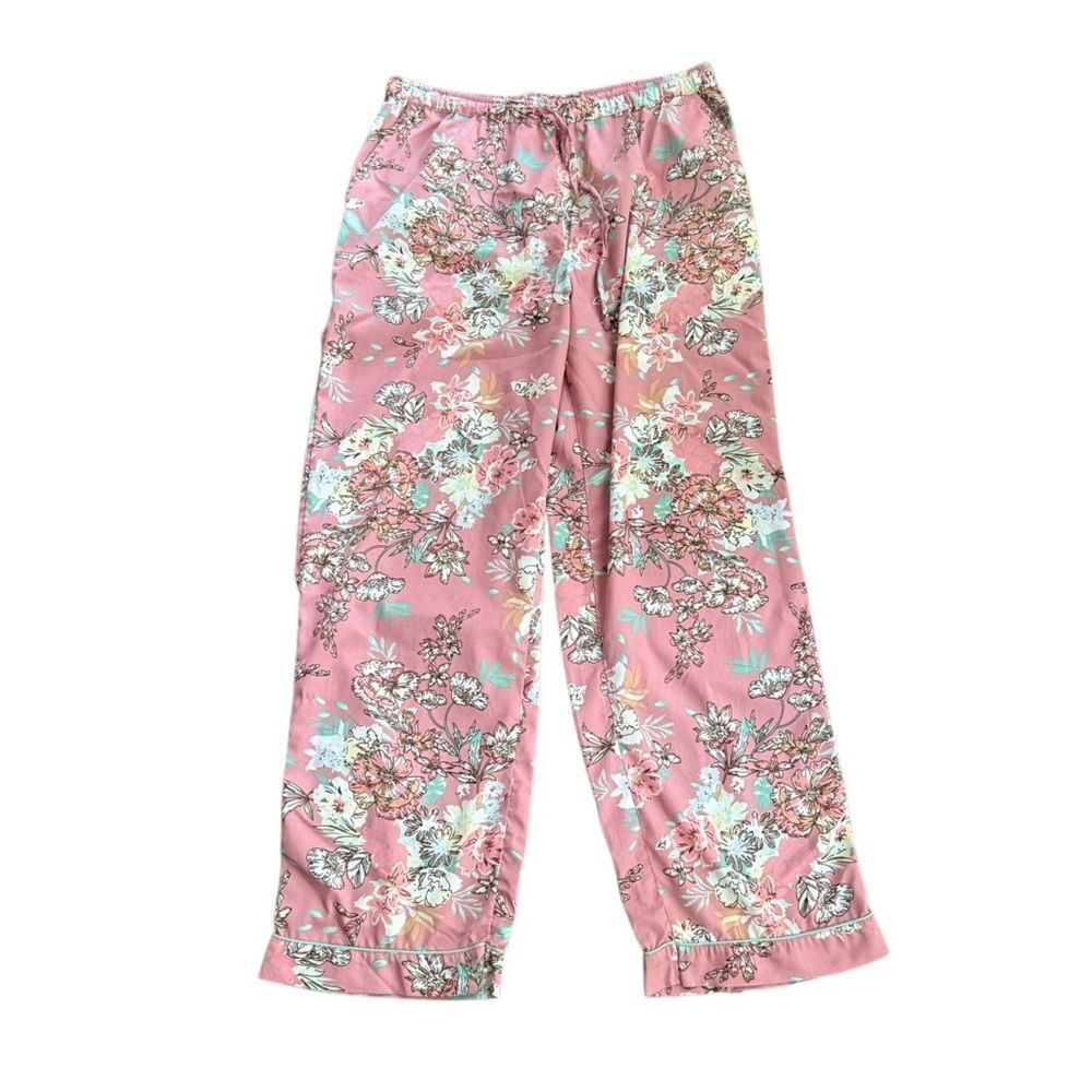Cupcakes & Cashmere Floral Pajama Bottoms Pink Floral Large